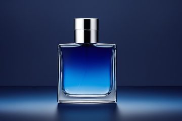 perfume masculino frasco azul