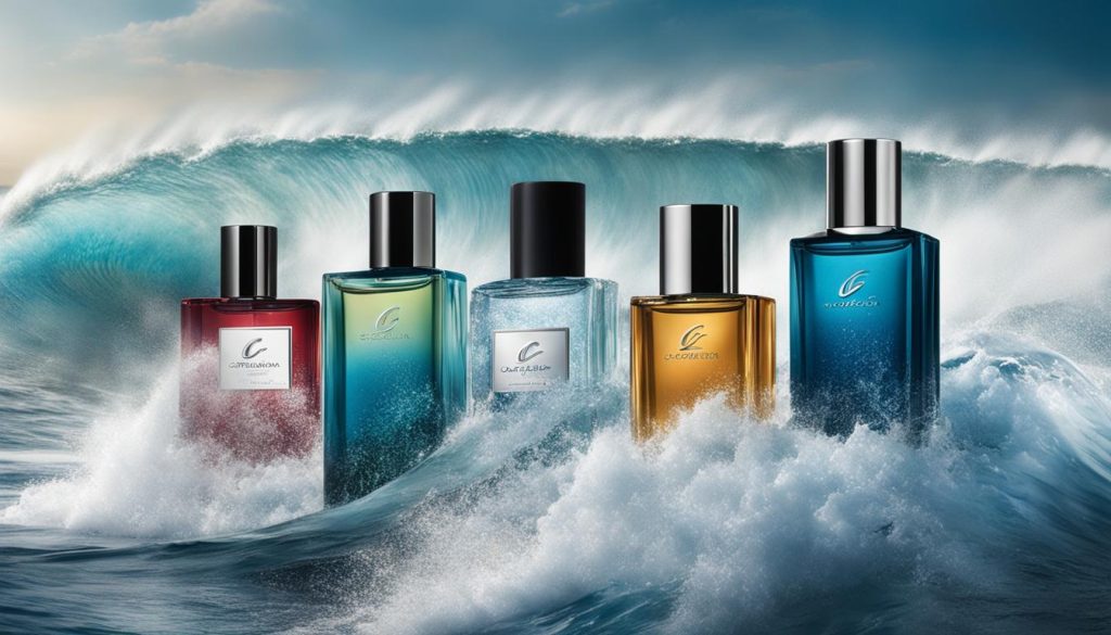 perfumes aquáticos masculinos